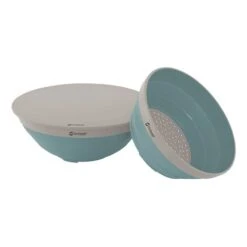 Set Di Recipienti, Tagliere E Colino Pieghevoli Outwell Collaps Blu -Negozio All Aperto ot 651083 002