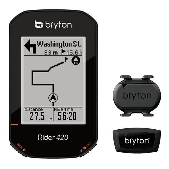 Bryton Rider 420T Con Sensore Di Frequenza E Sensore Cardiaco 3 Bryton Rider 420T Con Sensore Di Frequenza E Sensore Cardiaco