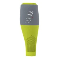 Collant Compressione Compressport R2V2 Verde Lime Grigio -Negozio All Aperto po su00002b 607 003