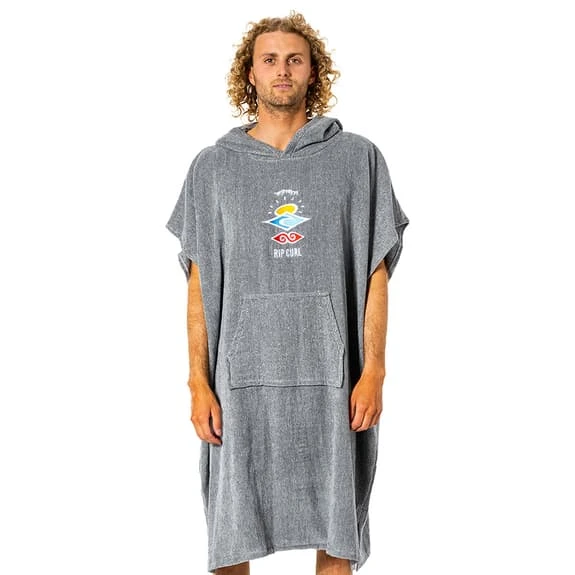 Poncho Rip Curl Icons Grigio 3 Poncho Rip Curl Icons Grigio