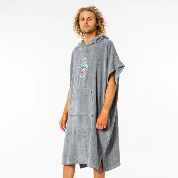Poncho Rip Curl Icons Grigio 4 Poncho Rip Curl Icons Grigio - immagine 2