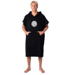 Poncho Rip Curl Icons Nero -Negozio All Aperto rip ctwce190 90 003