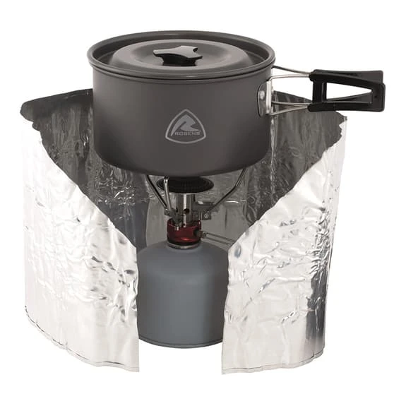 Paravento Fornelletto Robens Foil Windshield Metallico 4 Paravento Fornelletto Robens Foil Windshield Metallico - immagine 2