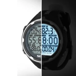 Orologio Multiattività Seac Action Nero Bianco -Negozio All Aperto sec 1600005000524a 002