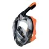 Maschera Da Snorkeling Seac Única Nero Arancione Donna