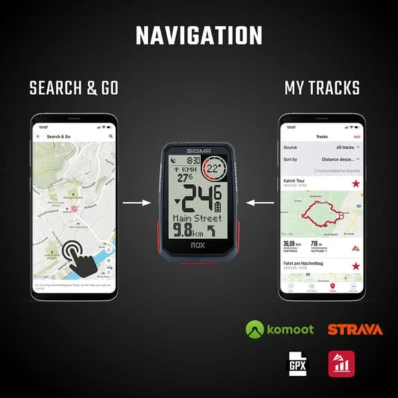 Ciclocomputer Sigma ROX 4.0 Nero 7 Ciclocomputer Sigma ROX 4.0 Nero - immagine 5