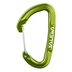 Moschettone Salewa Hot G3 Wire Verde