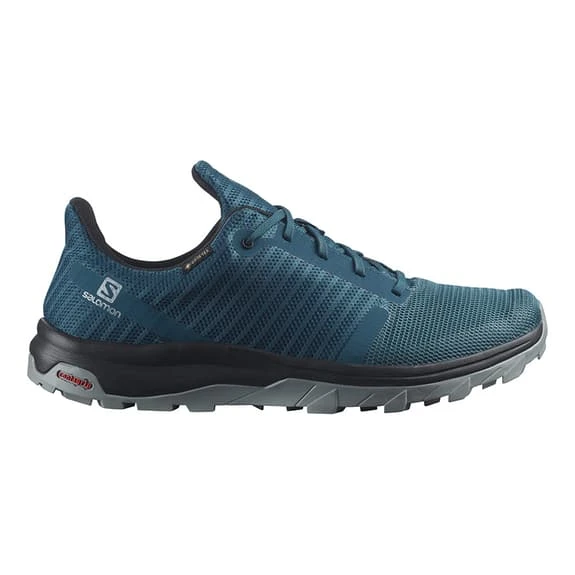 Scarpe Salomon Outbound Prism GORE-TEX Blu Grigio 4 Scarpe Salomon Outbound Prism GORE-TEX Blu Grigio - immagine 2