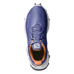 Scarpe Salomon Alphacross Blast Blu Arancione Bambini -Negozio All Aperto slm l41621300 006