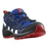 Scarpe Salomon XA Pro V8 ClimaSalomon Waterproof Blu Elettrico Rosso Bambini -Negozio All Aperto slm l47126200 001