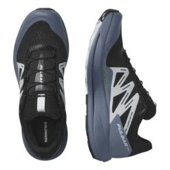 Scarpe Salomon Pulsar Trail Nero Blu Pallido -Negozio All Aperto slm l47210000 006