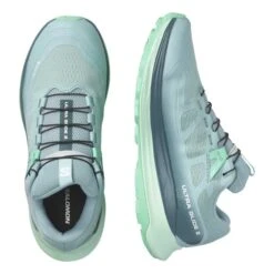 Scarpe Salomon Ultra Glide 2 GORE-TEX Celeste Verde Donna -Negozio All Aperto slm l47216800 006
