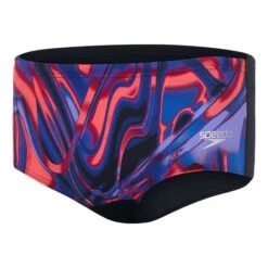 Costume Speedo Allover Digital 14cm Blu Nero
