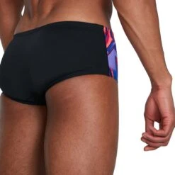 Costume Speedo Allover Digital 14cm Blu Nero -Negozio All Aperto so 8 02587h059 005