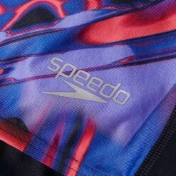 Costume Speedo Allover Digital 14cm Blu Nero -Negozio All Aperto so 8 02587h059 006