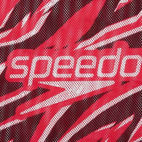 Sacca Speedo Printed Mesh XU Rosa Nero 4 Sacca Speedo Printed Mesh XU Rosa Nero - immagine 2