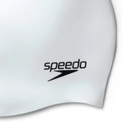 Cuffia Speedo Plain Moulded Silicone Bianco Nero 7 Cuffia Speedo Plain Moulded Silicone Bianco Nero -Negozio All Aperto so 8 7098414572 003