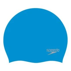Cuffia Speedo Plain Moulded Silicone Cap Blu Navy