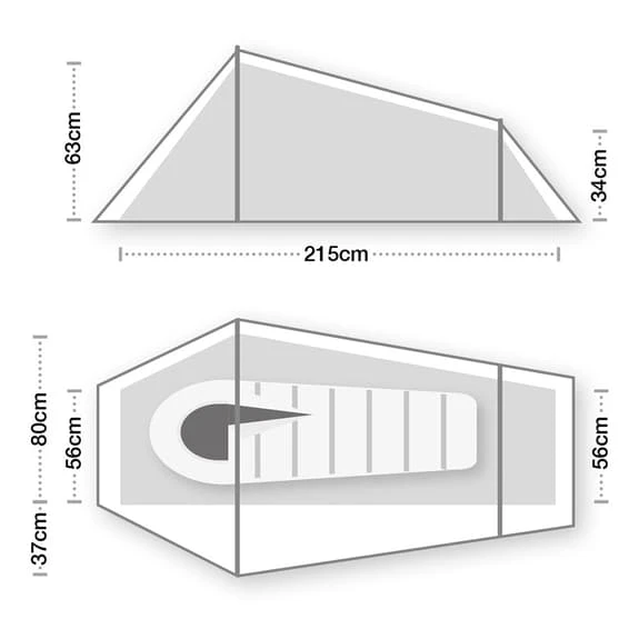 Tenda Da Campeggio Terra Nova Coshee Micro Verde 4 Tenda Da Campeggio Terra Nova Coshee Micro Verde - immagine 2