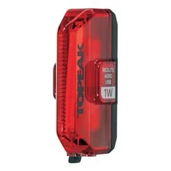 Luce Posteriore Topeak Redlite Aero USB 1W Rosso