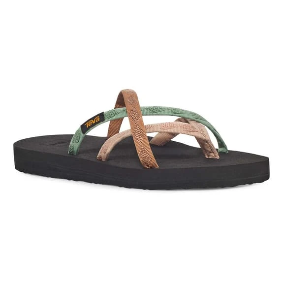 Sandali Teva Olowahu Grigio Marrone Verde Donna 4 Sandali Teva Olowahu Grigio Marrone Verde Donna - immagine 2