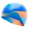 Cuffia Nuoto TYR Tie Dye Silicone Blu Arancione Bambino -Negozio All Aperto tyr lcsjrtd492 001