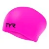 Cuffia Nuoto TYR Silicone Cap Long Hair Fucsia -Negozio All Aperto tyr lcsl693