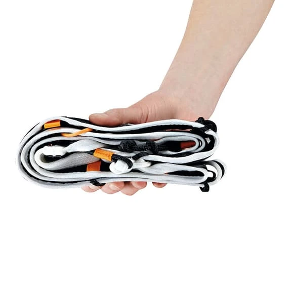 Imbracatura Petzl Fly Bianco Nero Arancione 4 Imbracatura Petzl Fly Bianco Nero Arancione - immagine 2