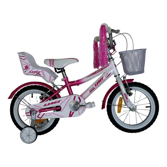 Bicicletta Per Bambini Umit 14" Diana Rosa Bianco 3 Bicicletta Per Bambini Umit 14" Diana Rosa Bianco