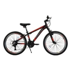 Bicicletta Per Bambini Umit 4 Motion 24" Nero Rosso
