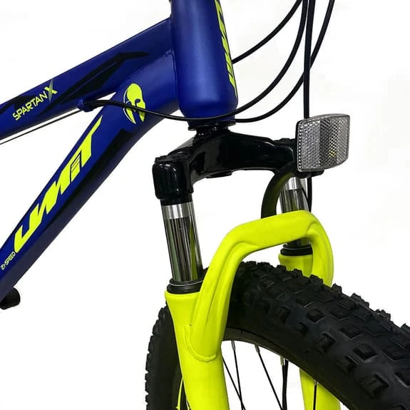Bicicletta Per Bambini Umit Spartan 24" Blu Lime 4 Bicicletta Per Bambini Umit Spartan 24" Blu Lime - immagine 2