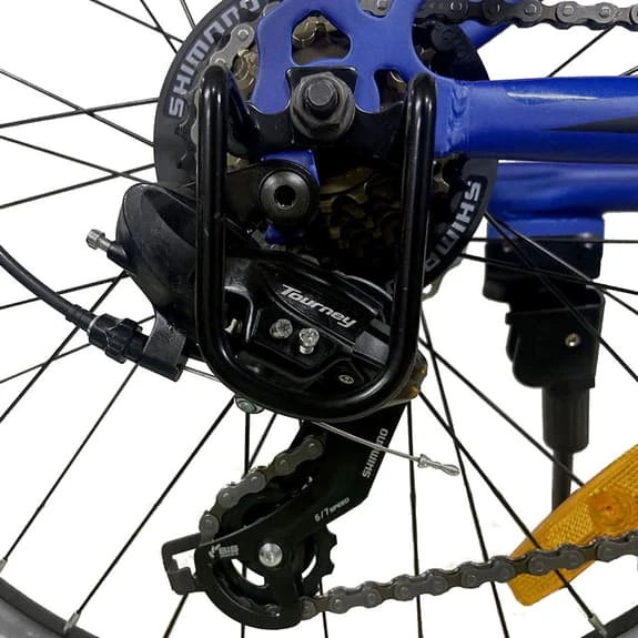 Bicicletta Per Bambini Umit Spartan 24" Blu Lime 7 Bicicletta Per Bambini Umit Spartan 24" Blu Lime - immagine 5