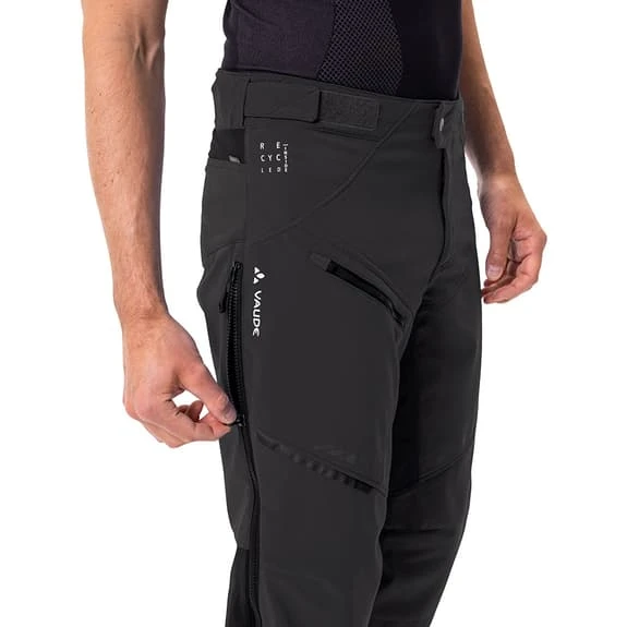 Pantaloni Lunghi Vaude Virt II Softshell Senza Fondello Grigio Scuro Nero 7 Pantaloni Lunghi Vaude Virt II Softshell Senza Fondello Grigio Scuro Nero - immagine 5