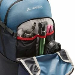 Zaino Vaude Ledro 18L Blu Opaco Nero -Negozio All Aperto vu 16115 334 005