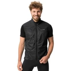 Gilet A Vento Vaude Matera Air Nero Intenso -Negozio All Aperto vu 43136 010 003