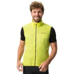 Gilet A Vento Vaude Matera Air Verde Brillante -Negozio All Aperto vu 43136 971 003