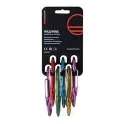 Pacco 6 Moschettoni Wild Country Wildwire Multicolor