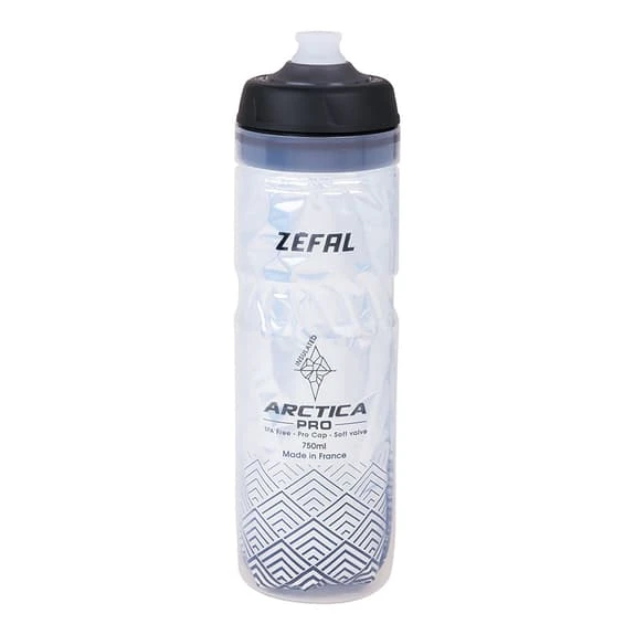 ZEFAL Borraccia Zéfal Arctica Pro 75 750 Ml Argento Nero 3 ZEFAL Borraccia Zéfal Arctica Pro 75 750 Ml Argento Nero