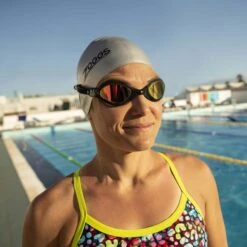 Occhialini Zoggs Tiger LSR+ Nero Con Lenti A Specchio Oro -Negozio All Aperto zg 461092 bkgymgdr 005